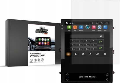 Изображение GrizzGlass Folia matowa GrizzGlass CarDisplay Protection do Junsun V1 Tesla Style 9,7 cali