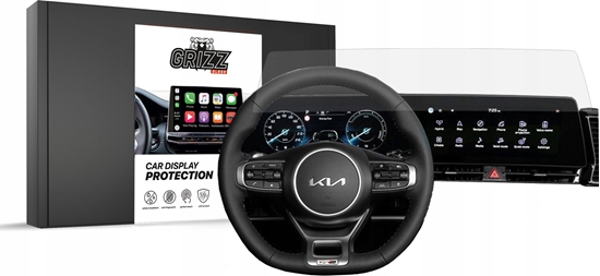Изображение GrizzGlass Folia matowa GrizzGlass CarDisplay Protection do Kia Sportage 5 Wersja L 2021-2024