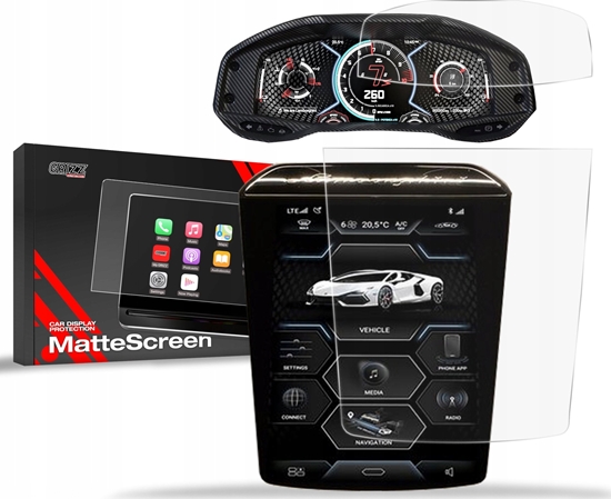 Picture of GrizzGlass Folia matowa GrizzGlass CarDisplay Protection do Lamborghini Revuelto 2024 [2w1]