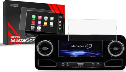 Attēls no GrizzGlass Folia matowa GrizzGlass CarDisplay Protection do Mercedes Sprinter MBUX 10,25" 2019-2024