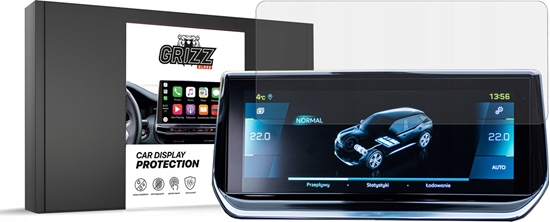 Изображение GrizzGlass Folia matowa GrizzGlass CarDisplay Protection do Peugeot 2008 GT