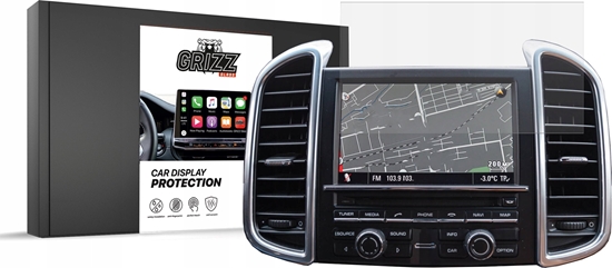 Изображение GrizzGlass Folia matowa GrizzGlass CarDisplay Protection do Porsche Cayenne II 958 (2010-2017)