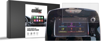Изображение GrizzGlass Folia matowa GrizzGlass CarDisplay Protection do Renault Clio 4 7" R-link 2012-2018