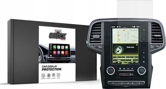 Изображение GrizzGlass Folia matowa GrizzGlass CarDisplay Protection do Renault Megane Grand Coupe