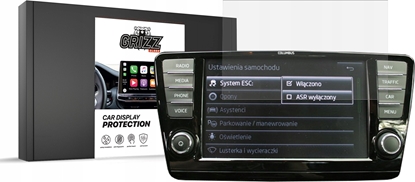 Изображение GrizzGlass Folia matowa GrizzGlass CarDisplay Protection do Skoda Octavia 3 (2012-2016)