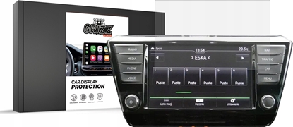 Изображение GrizzGlass Folia matowa GrizzGlass CarDisplay Protection do Skoda Superb 3 (2015-2019)