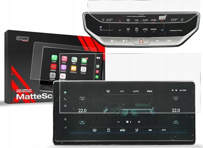 Attēls no GrizzGlass Folia matowa GrizzGlass CarDisplay Protection do SsangYoung REXTON 12,3" 2023-2024 [2w1]