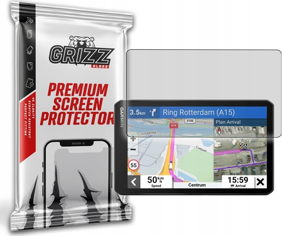 Изображение GrizzGlass Folia matowa GrizzGlass PaperScreen do Garmin dezl LGV710