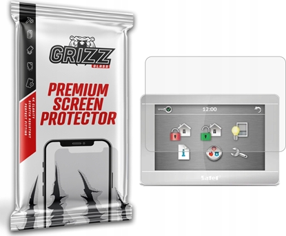 Изображение GrizzGlass Folia matowa PaperScreen do manipulatora alarmowego Satel INT-TSH-SSW 7"