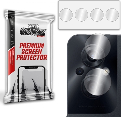 Attēls no GrizzGlass GrizzGlass HybridGlass Camera szko hybrydowe na obiektyw do Oppo Reno 8z 5G