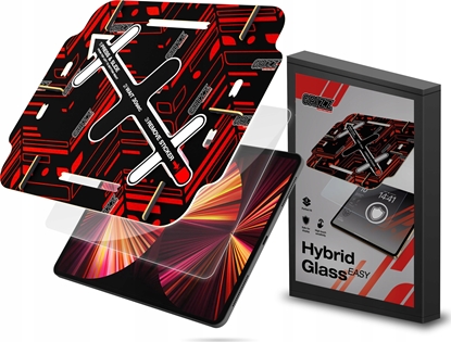 Attēls no GrizzGlass Szko hybrydowe GrizzGlass HybridGlass Easy do Apple iPad Pro 5th 12,9"