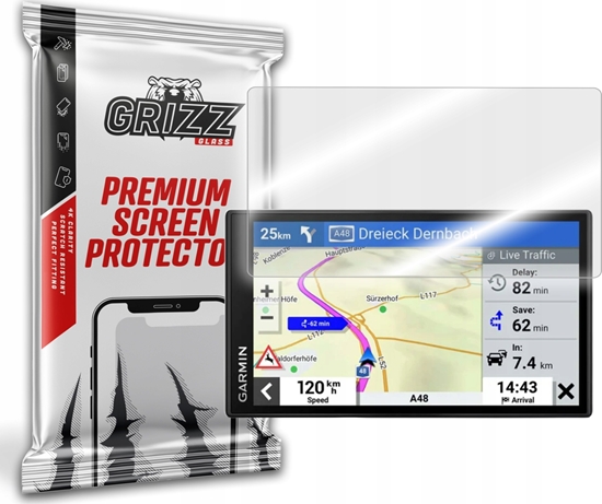 Изображение Etui do nawigacji GrizzGlass Szko hybrydowe HybridGlass Garmin DriveCam 76