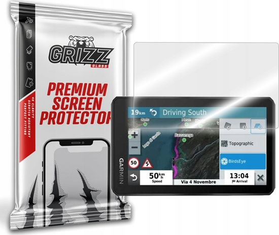 Изображение GrizzGlass Szko hybrydowe GrizzGlass HybridGlass Garmin zumo XT