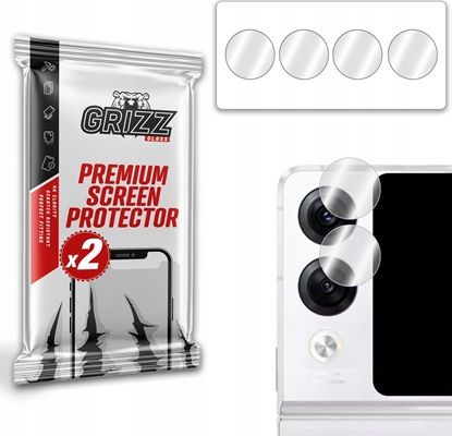 Attēls no GrizzGlass Szko hybrydowe na aparat Grizz Oppo Find N2 Flip