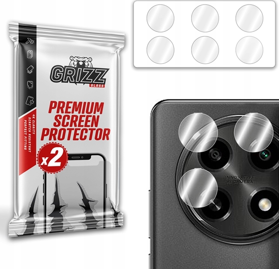 Picture of GrizzGlass Szko na aparat GrizzGlass HybridGlass Camera do Oppo A2 Pro 5G