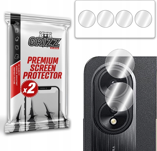 Picture of GrizzGlass Szko na aparat GrizzGlass HybridGlass Camera do Oppo A38