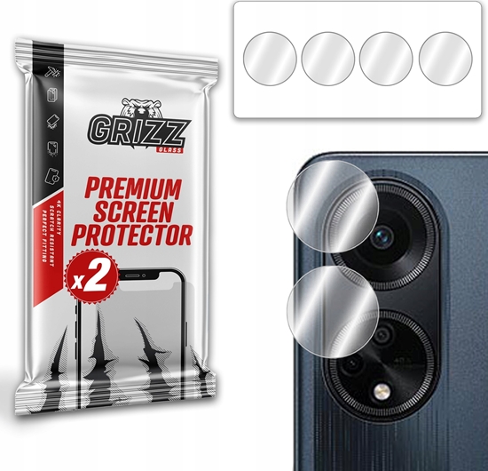 Picture of GrizzGlass Szko na aparat GrizzGlass HybridGlass Camera do Oppo F23 5G