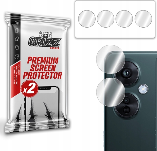 Picture of GrizzGlass Szko na aparat GrizzGlass HybridGlass Camera do Oppo K11x
