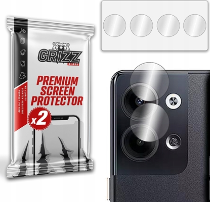 Attēls no GrizzGlass Szko na aparat GrizzGlass HybridGlass Camera do Oppo Reno 9