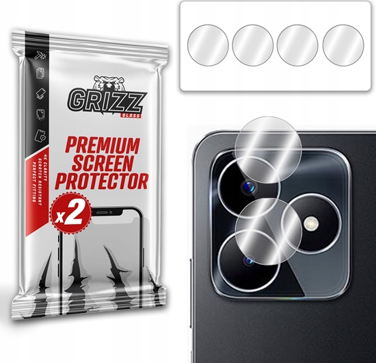 Picture of GrizzGlass Szko na aparat GrizzGlass HybridGlass Camera do Realme C53