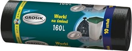 Picture of Grosik Worki na mieci 160L 10szt - ZZA101700