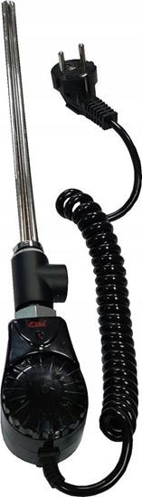 Изображение Grzaka do grzejnikow azienkowych GRBT 0,3 300W 230V termostat czarna