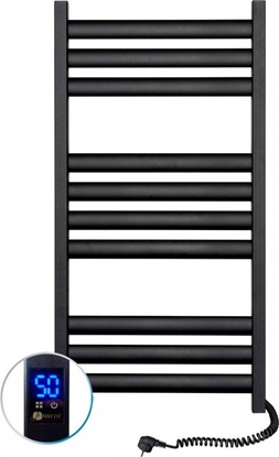 Attēls no Grzejnik azienkowy Navin Electric towel dryer Navin Ellipse 500*1000 Sensor right black 12-245053-5010