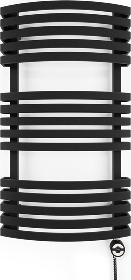 Изображение Grzejnik azienkowy Sourcing KIOTO 870-480 MOA WITH OIL METAL BLK