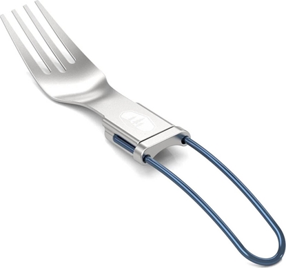 Attēls no GSI Outdoors Glacier Folding Fork, Blue