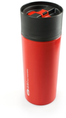 Attēls no GSI Outdoors Kubek termiczny Glacier Stainless Commuter Mug 0.5L Red (67311)
