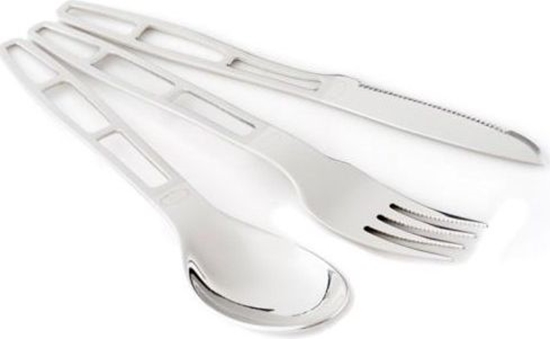 Picture of GSI Outdoors Zestaw sztucow Glacier Stainless 3 PC Cutlery Set (61004)