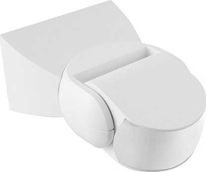 Изображение GTV Czujnik mikrofalowy ruchu GTV AE-CM9000-00 cm-9 1200W AC220-240V 50/60Hz kt dziaania 180* zasig 5-15m ± 15- 35m IP65 wspópracuje z LED NT biay