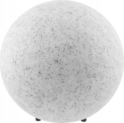 Attēls no GTV GTV Marmo OS-MARMO38-00 lampa zewntrzna stojca 1x20W E27 biaa/czarna