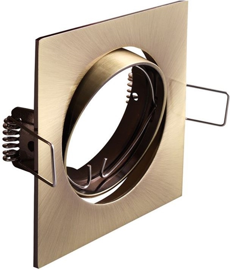 Picture of GTV Oprawa punktowa Porto-K z regulacj odlew IP20 patyna kwadrat (OP-PRAN6-30)