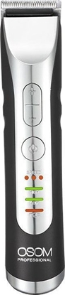 Picture of GTV OSOM Professional Hair Trimmer Profesionali plauk kantavimo mainl - trimeris, LiFePo4 baterija, 100-240 V, 50/60 Hz, pilkos spalvos