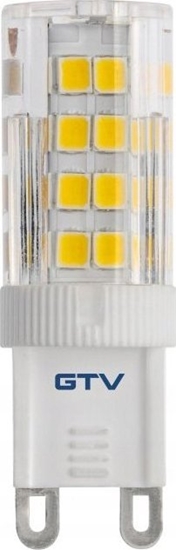 Picture of GTV arówka LED GTV LD-G9P5WE0-40 5W G9 SMD 2835 neutralna AC 230V kt wiecenia 360st. 400lm 4000K