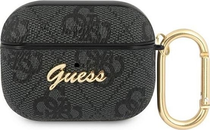 Attēls no Guess Etui ochronne GUAP4GSMK 4G Script Metal Collection do AirPods Pro szare