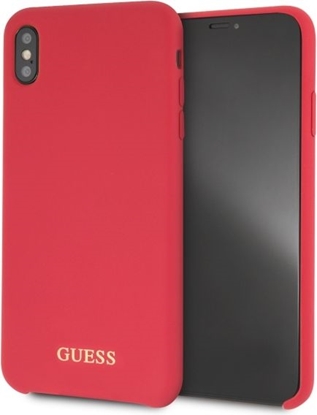 Attēls no Guess GUHCI65LSGLRE iPhone Xs Max red hard case Si