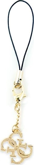 Изображение Guess Guess zawieszka GUCPM4GID Phone Strap 4G Glitter Charm