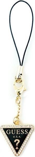 Изображение Guess Guess zawieszka GUCPMTDCK Phone Strap Triangle Diamond Charm with Rhinestones
