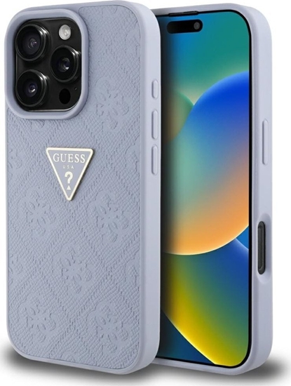 Picture of Etui Guess Hot Stamp 4G Pattern Triangle  Metal Lo