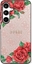 Attēls no Guess PU Leather 4G Flowers Print Metal Classic Logo MagSafe Case for Samsung Galaxy S25 Ultra / Pink