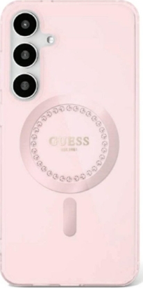 Attēls no Etui Guess Rhinestones Printed Classic    Logo Mag