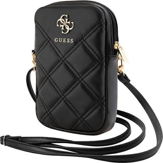 Изображение Guess Torebka GUWBZPSQSSGKczarny/black Zip Quilted 4G
