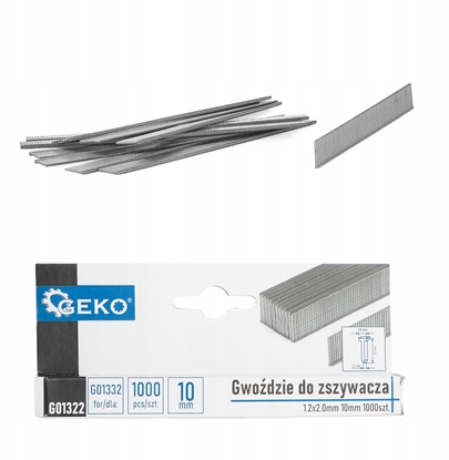 Attēls no Gwodzie do zszywacza 1.2x2.0mm 10mm 1000szt. (200)