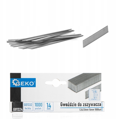 Attēls no Gwodzie do zszywacza 1.2x2.0mm 14mm 1000szt. (200)