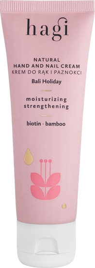 Picture of Hagi Hagi Naturalny, nawilajcy krem do rk i paznokci - Wakacje na Bali 50 ml