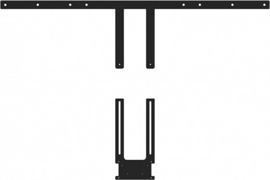Изображение Hagor HAGOR Poly Display-Adapter 140-191cm 55-75Zoll fuer Poly Studio und Poly Studio X50 Kameras VESA max. 800mm hoehenverstellbar