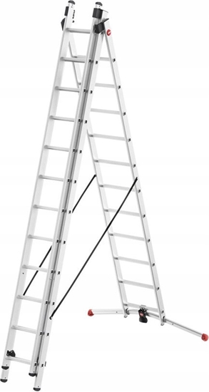 Изображение HAILO Kapnes kombinejamas S100 Hailo ProfiLOT / aluminija / 3x12 pakapieni 039312507