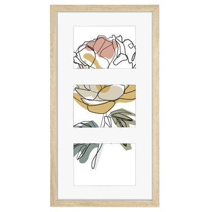 Изображение Hama 00175965 Kopenhagen Oak 23x45cm Portrait Frame Gallery